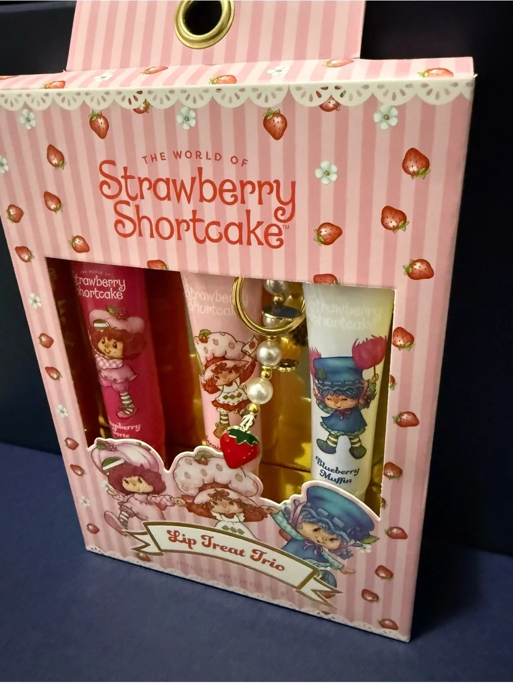 Strawberry Shortcake Lip Treat Trio - Pink
